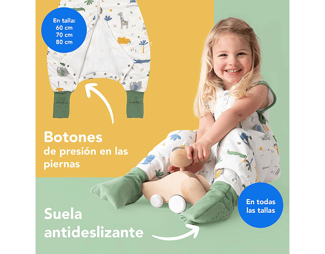 Saquito de Dormir con Pies Tog 1