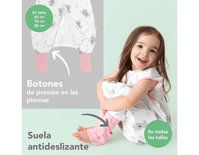 Saquito de Dormir con Pies Tog 1