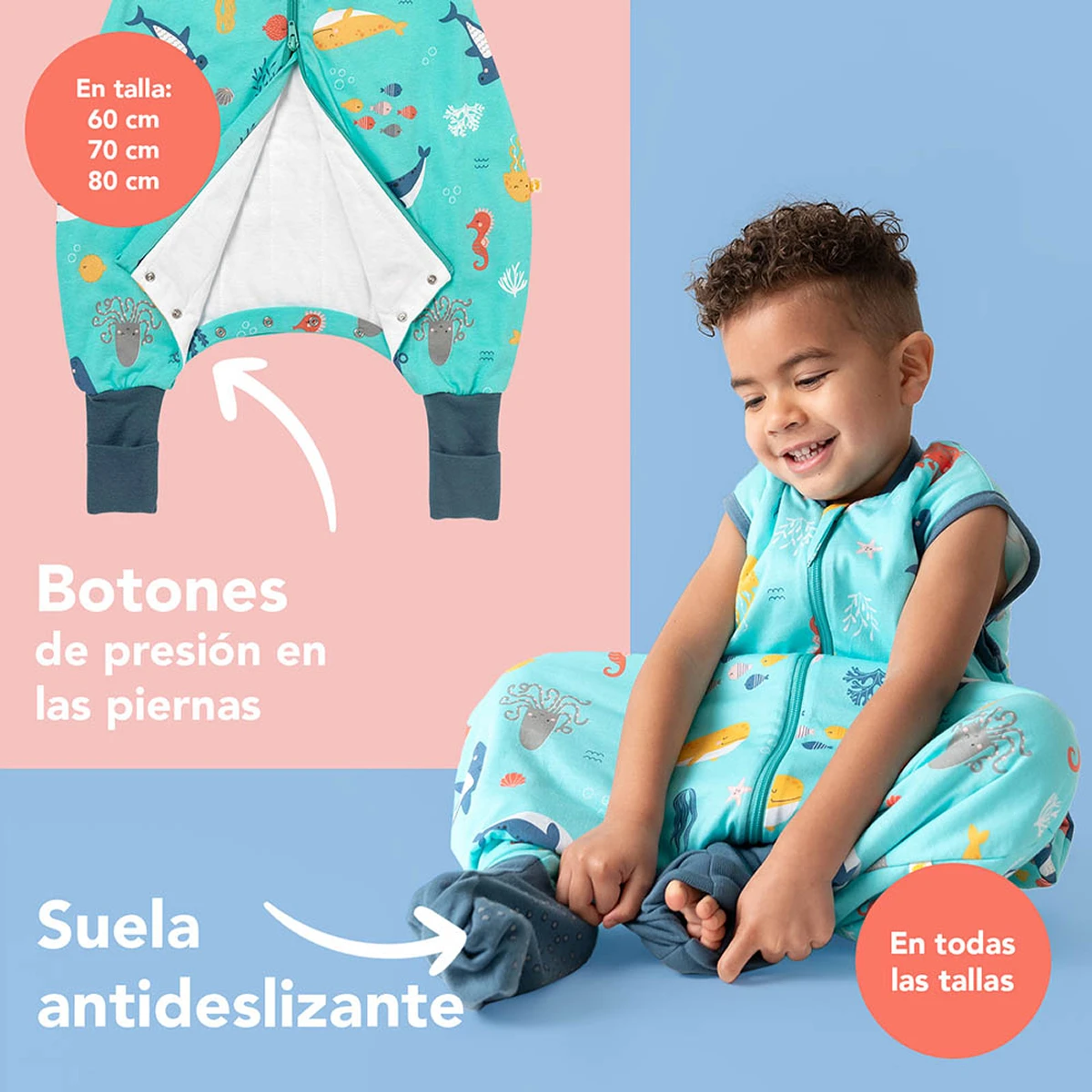 Saquito de Dormir con Pies Tog 1 71