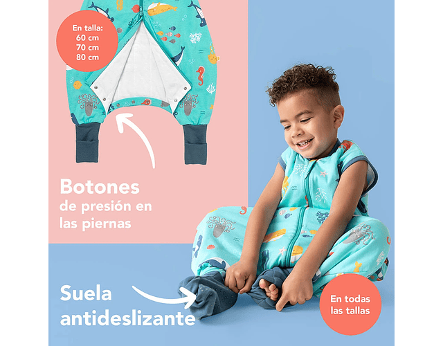 Saquito de Dormir con Pies Tog 1