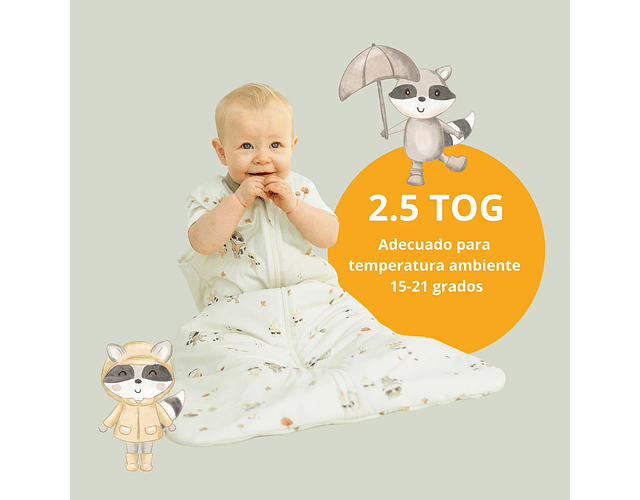 Saquito Dormir Bebe Tog 2.5