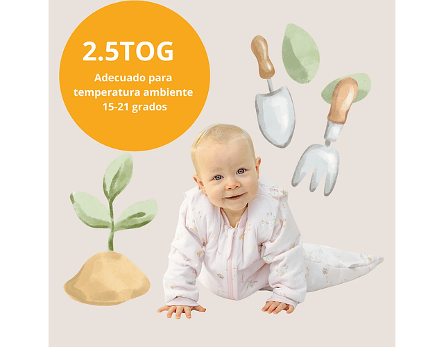 Saquito Dormir Bebe Tog 2.5