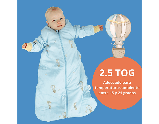 Saquito Dormir Bebe Tog 2.5