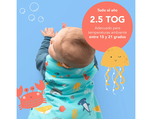 Saquito Dormir Bebe Tog 2.5