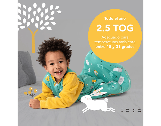 Saquito Dormir Bebe Tog 2.5