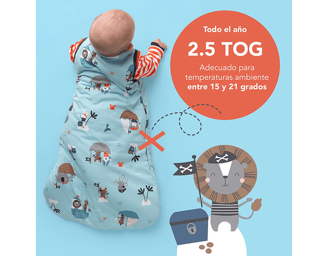 Saquito Dormir Bebe Tog 2.5