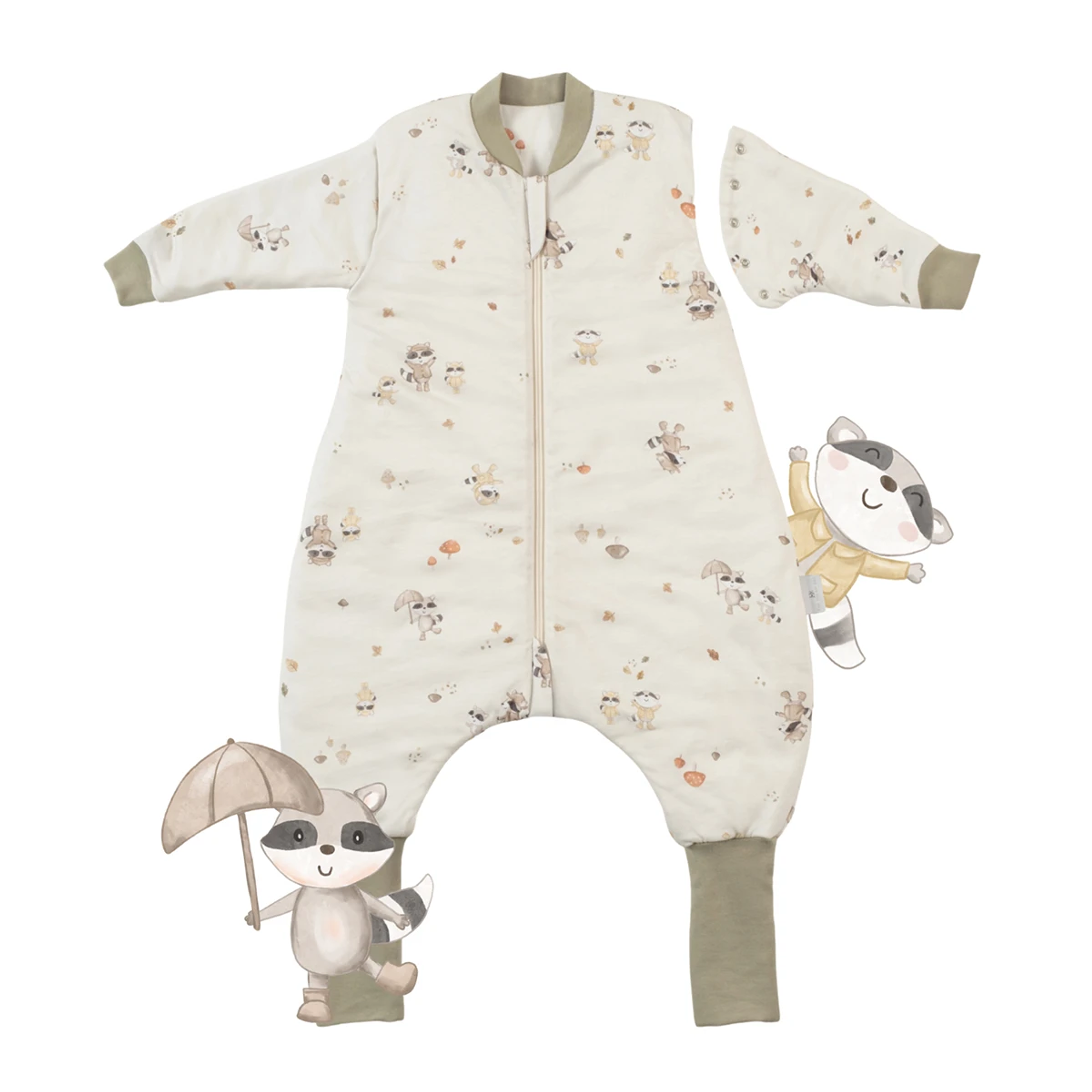 Saquito de Dormir con Pies Tog 2.5 12