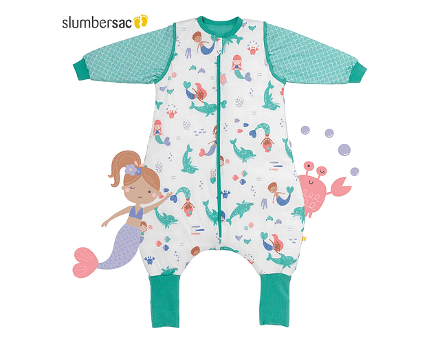 Saquito de Dormir con Pies Tog 2.5