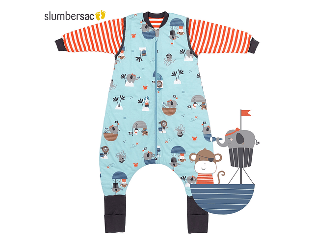 Saquito de Dormir con Pies Tog 2.5