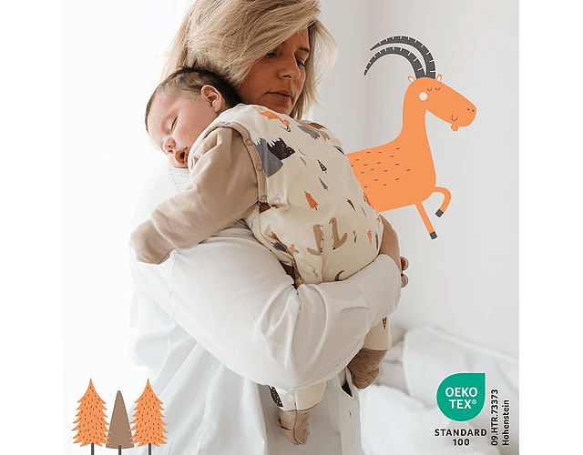 Saquito de Dormir con Pies Tog 2.5