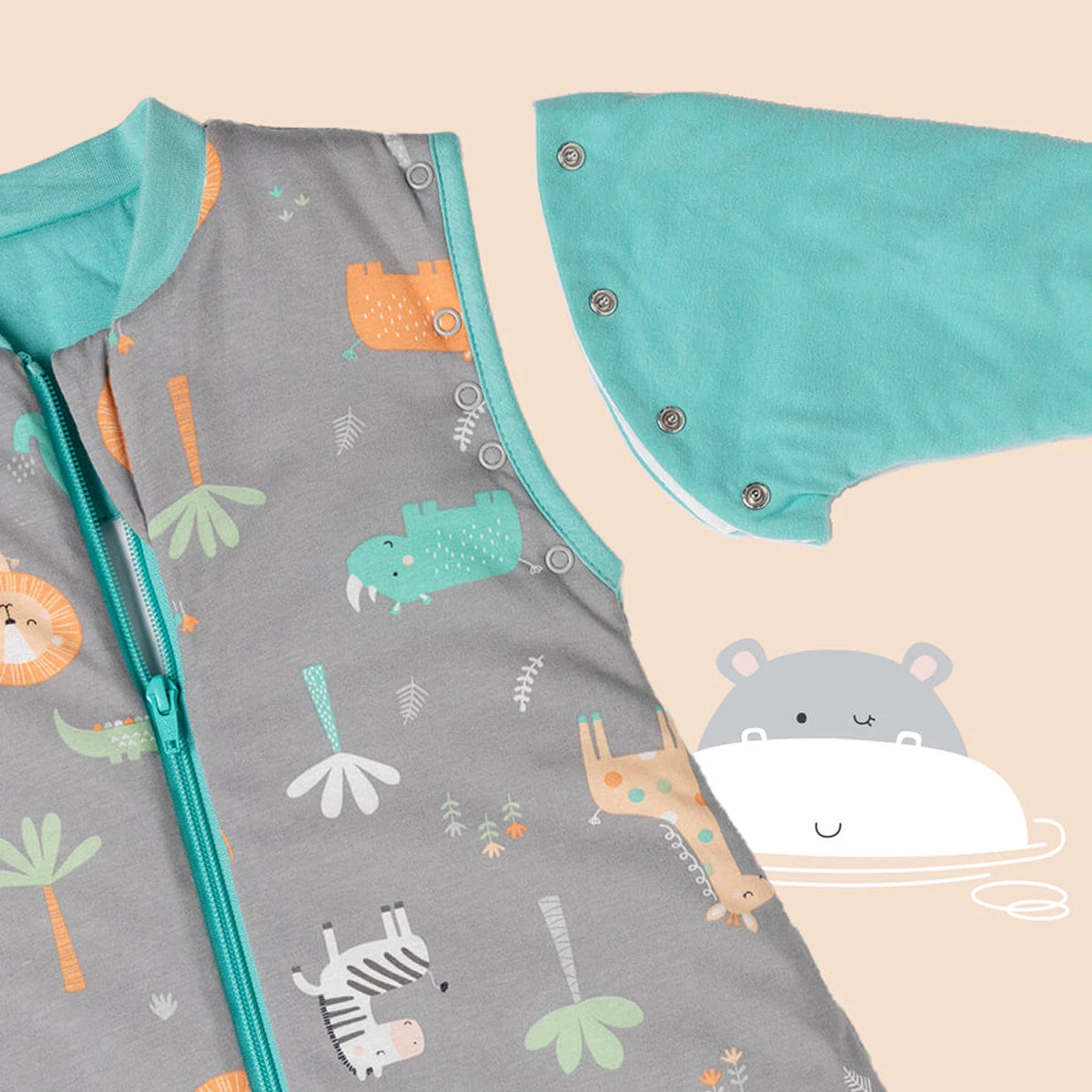 Saquito de Dormir con Pies Tog 2.5 53