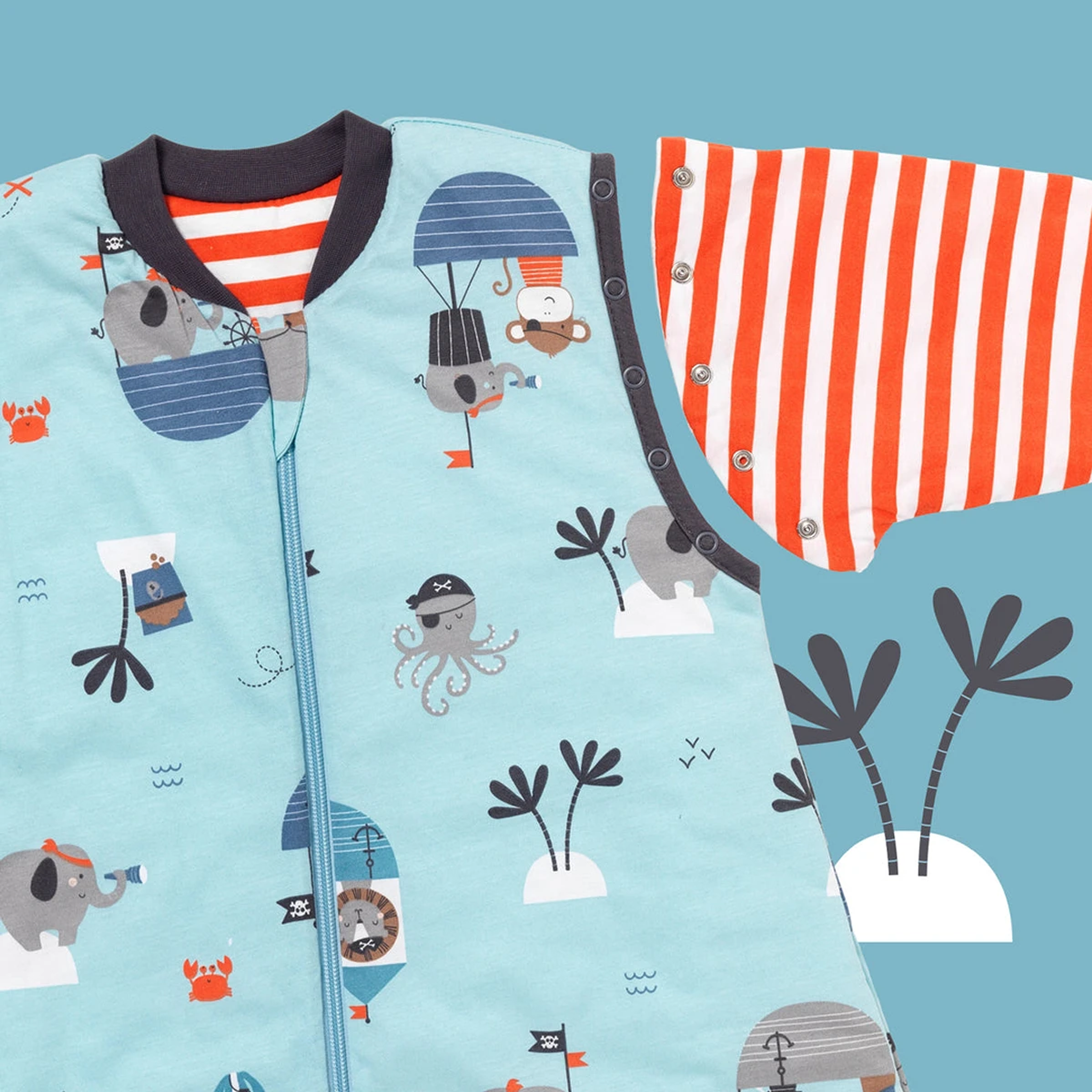 Saquito de Dormir con Pies Tog 2.5 54