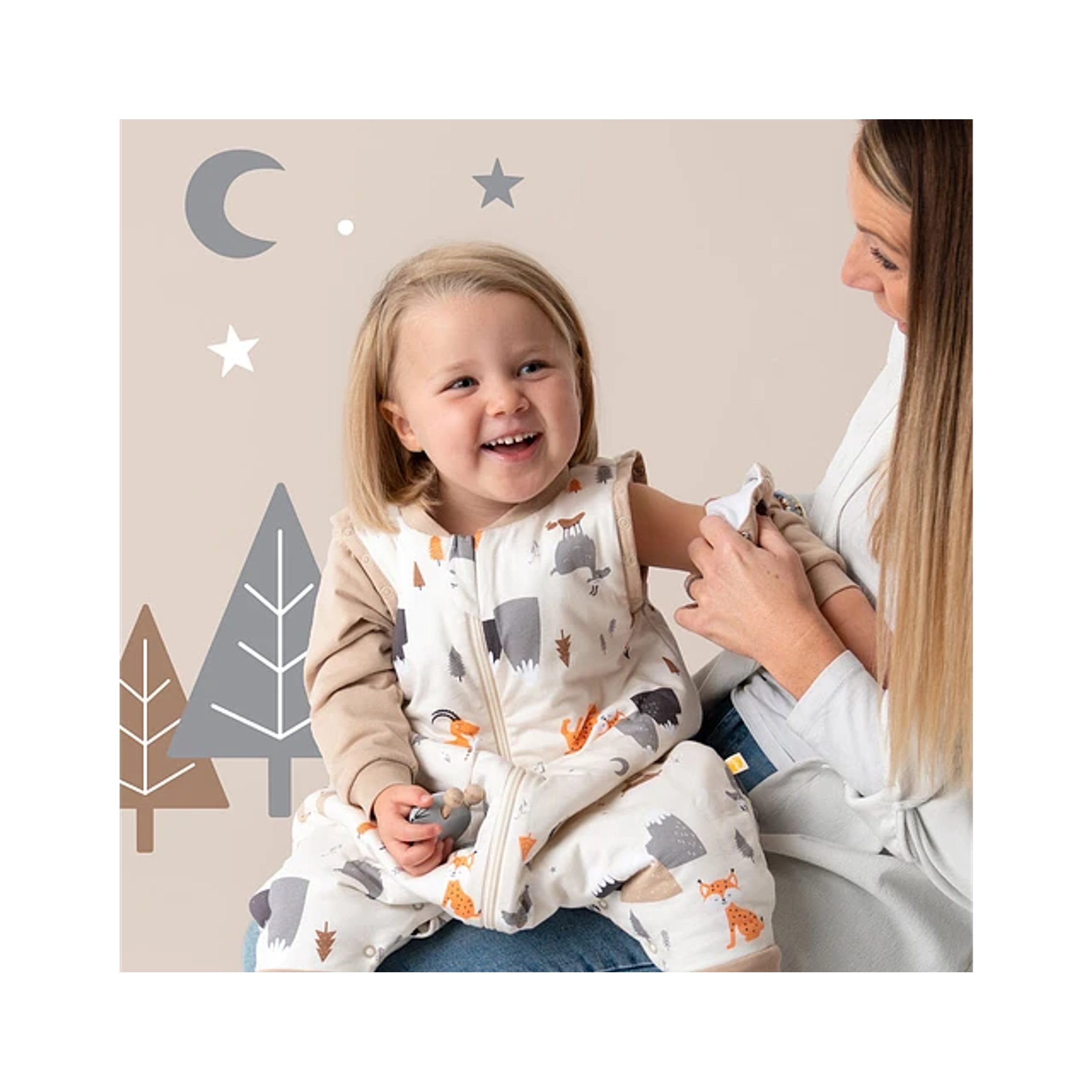 Saquito de Dormir con Pies Tog 2.5 55