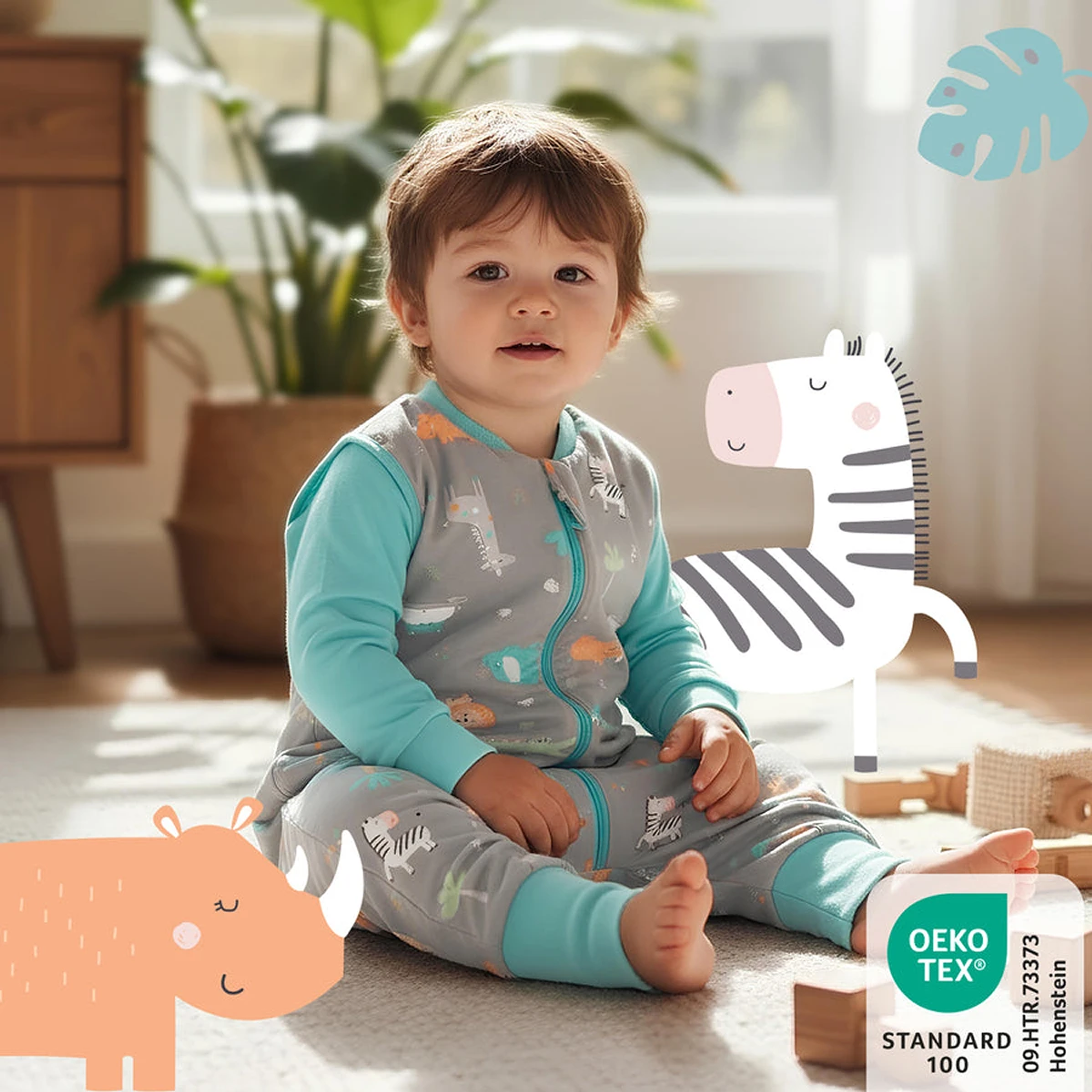 Saquito de Dormir con Pies Tog 2.5 61