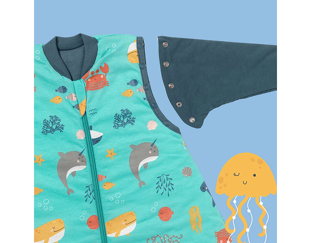 Saquito de Dormir con Pies Tog 2.5