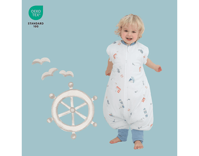 Saquito de Dormir con Pies Tog 2.5