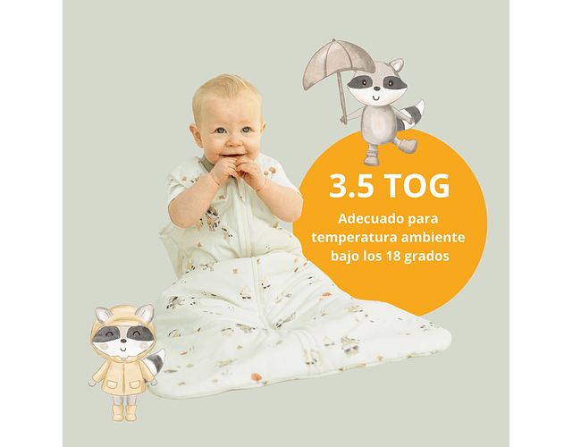 Saquito Dormir para Bebe Tog 3.5