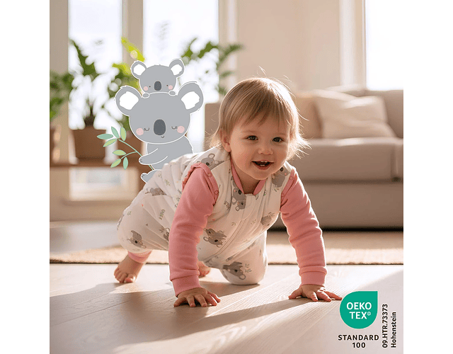 Saquito de Dormir con Pies Tog 2.5