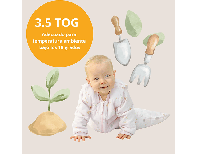 Saquito Dormir para Bebe Tog 3.5