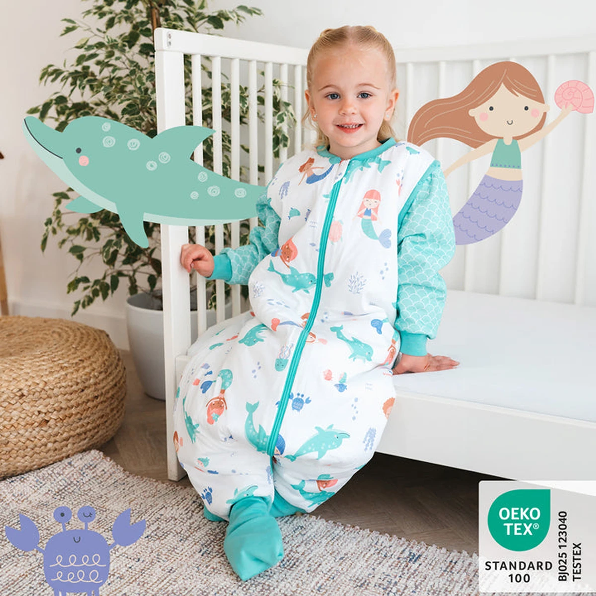 Saquito de Dormir con Pies Tog 2.5 85