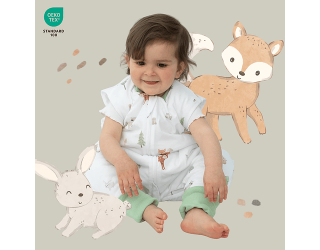 Saquito de Dormir con Pies Tog 2.5