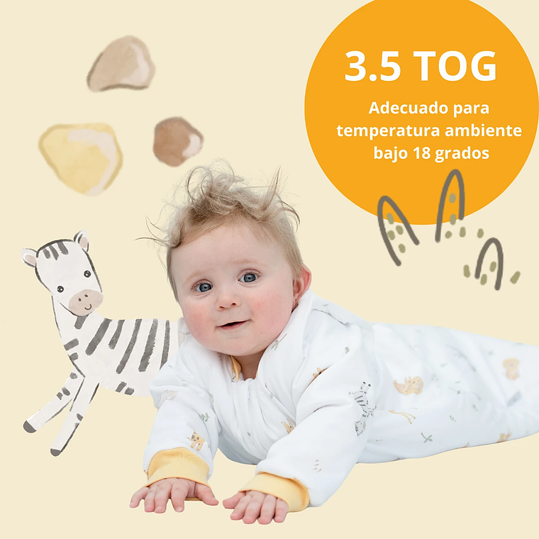 Saquito Dormir para Bebe Tog 3.5 50
