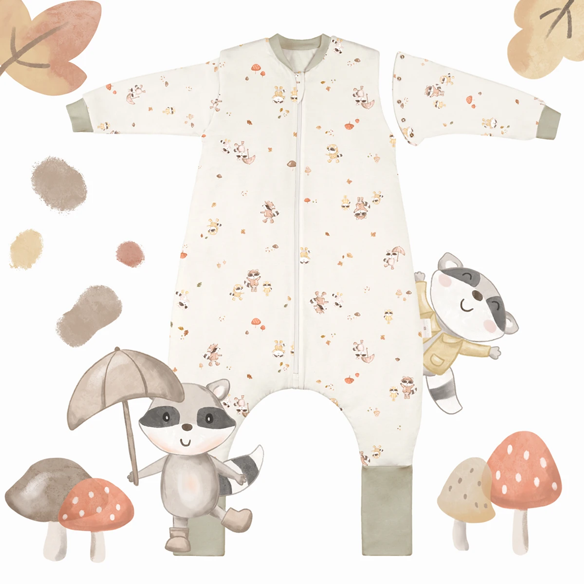 Saquito de Dormir con Pies Tog 3.5 6