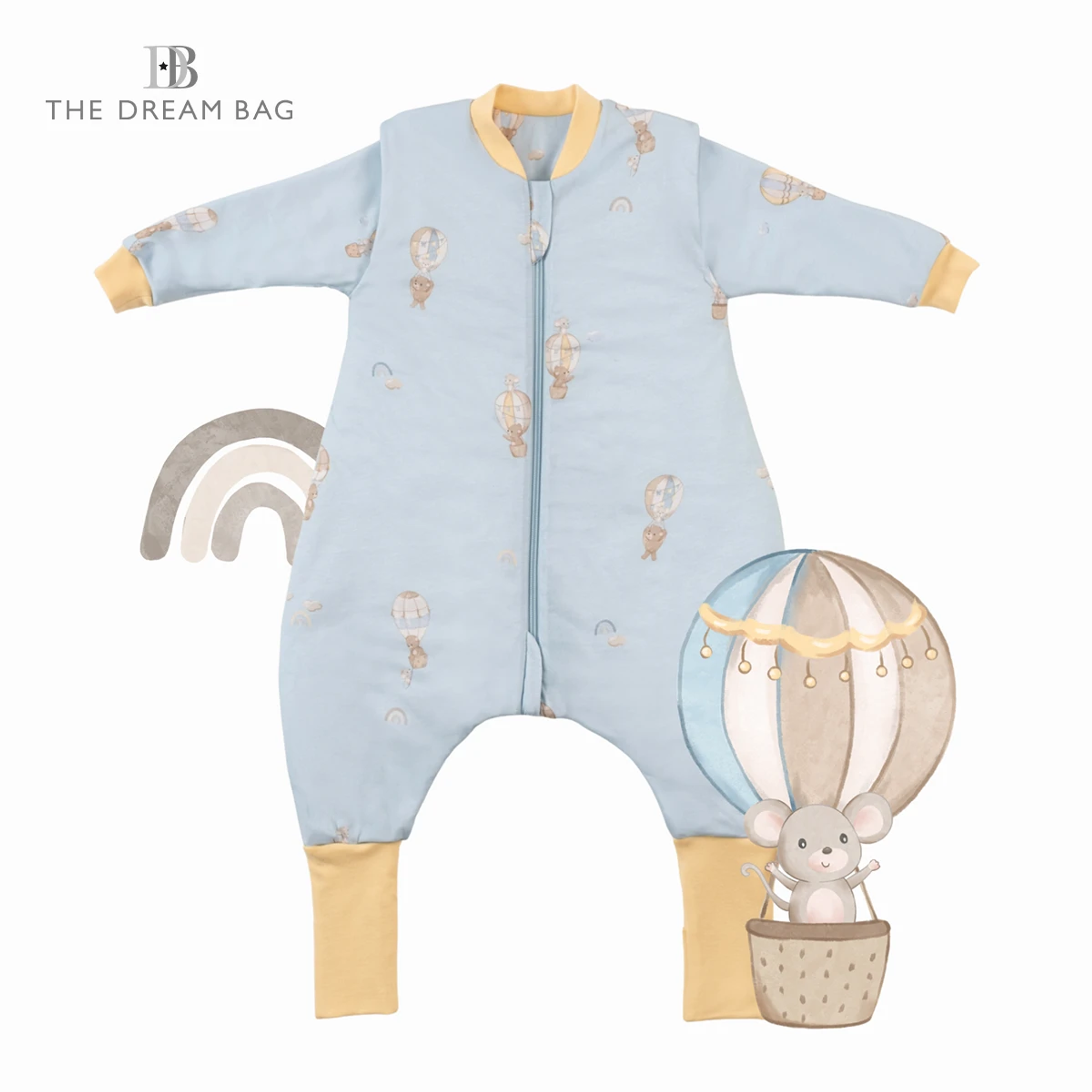 Saquito de Dormir con Pies Tog 3.5 10