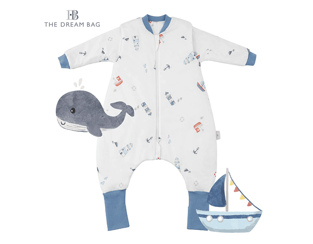 Saquito de Dormir con Pies Tog 3.5