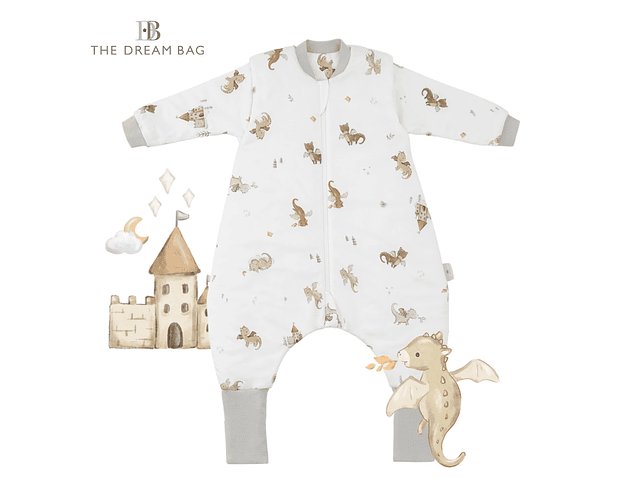 Saquito de Dormir con Pies Tog 3.5