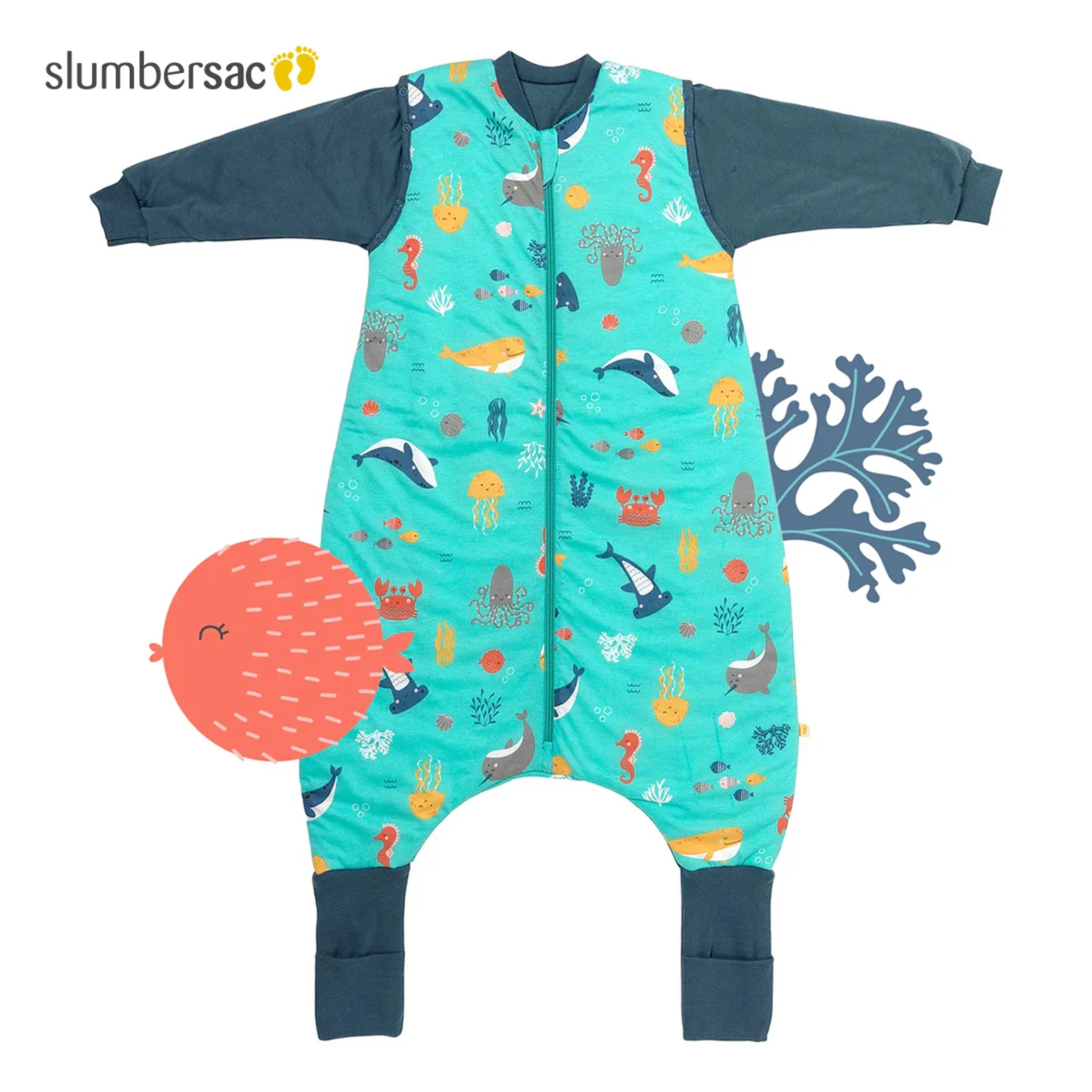 Saquito de Dormir con Pies Tog 3.5 23