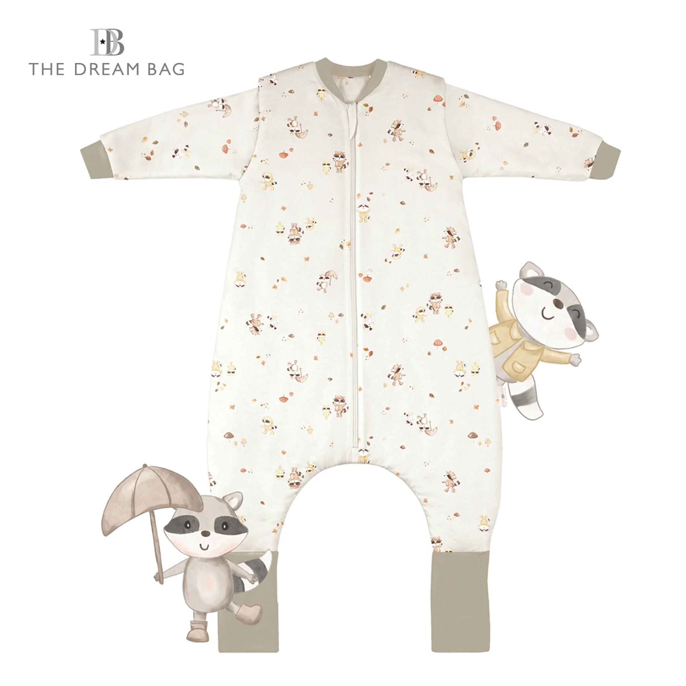 Saquito de Dormir con Pies Tog 3.5 25