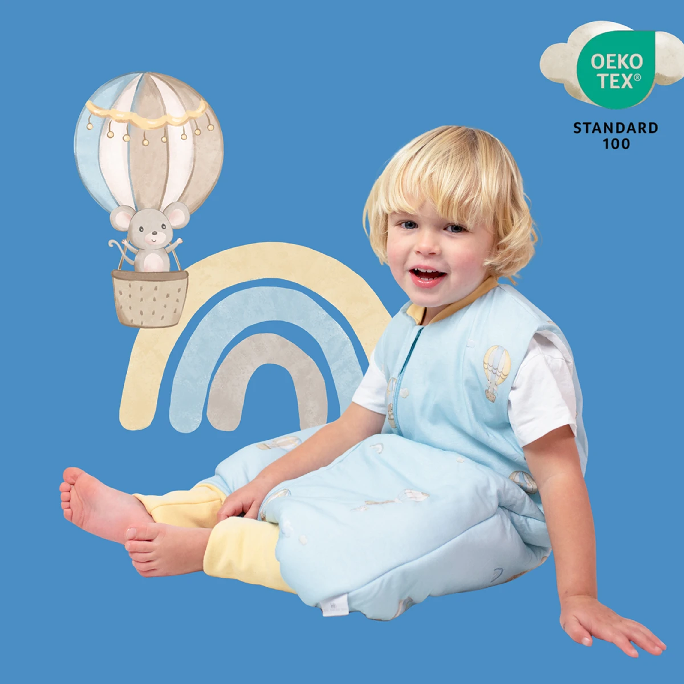 Saquito de Dormir con Pies Tog 3.5 56