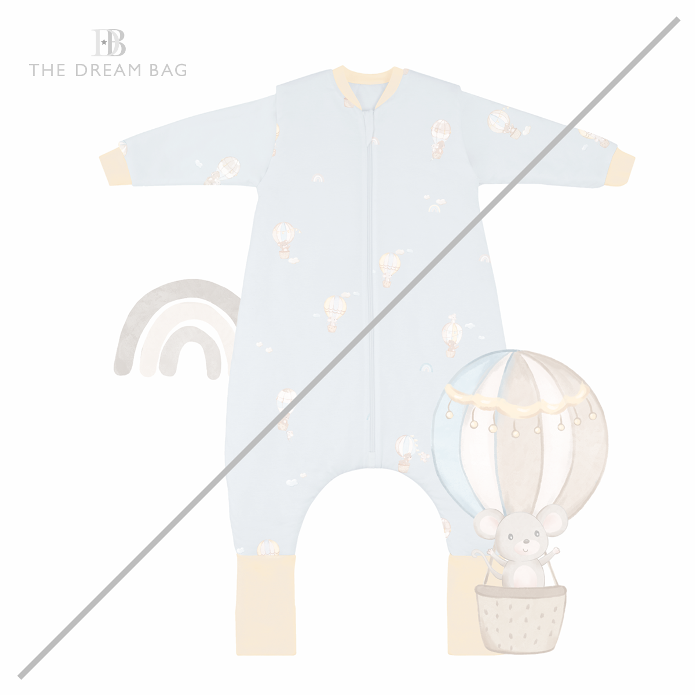 Saquito de Dormir con Pies Tog 3.5 67