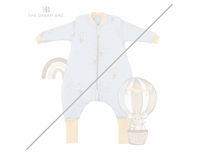 Saquito de Dormir con Pies Tog 3.5