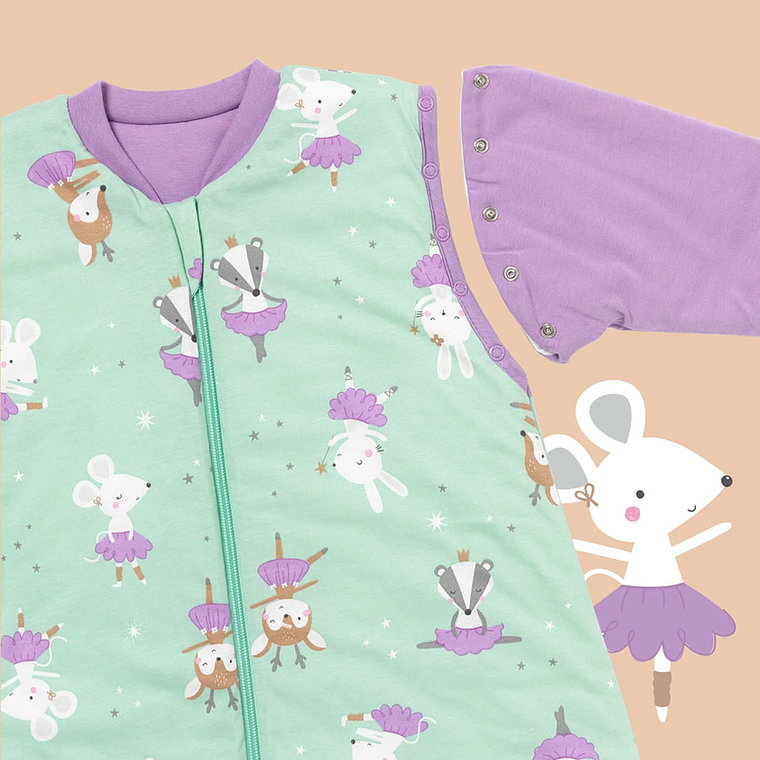 Saquito de Dormir con Pies Tog 2.5 123