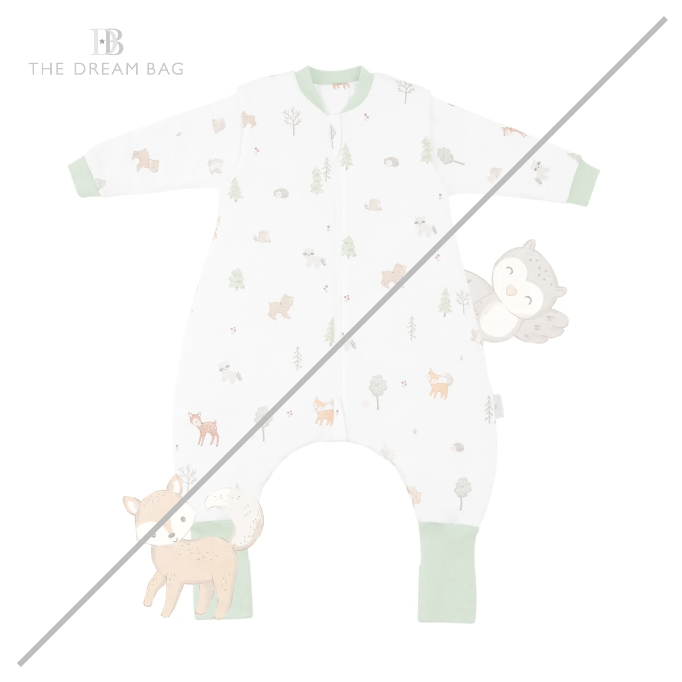 Saquito de Dormir con Pies Tog 1 100