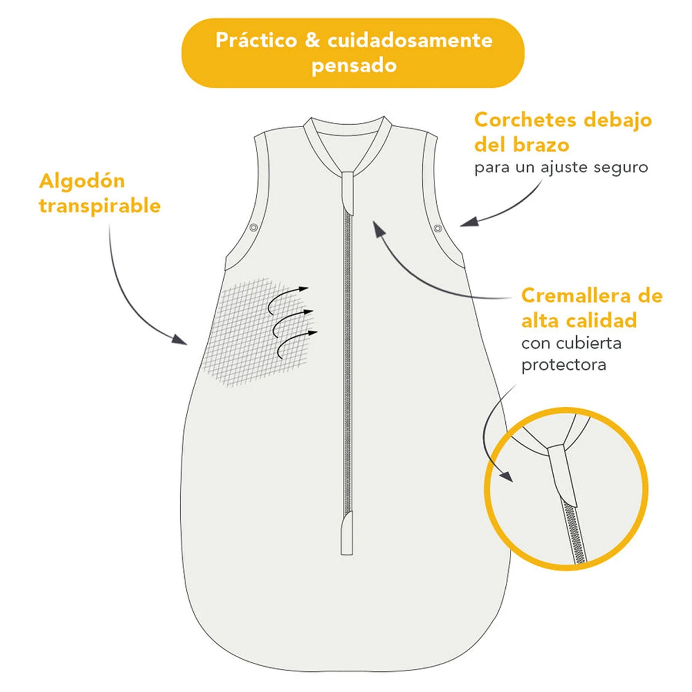 Saquito Dormir para Bebe Tog 1 108