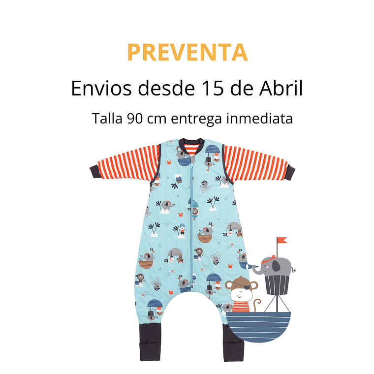 Saquito de Dormir con Pies Tog 2.5 4