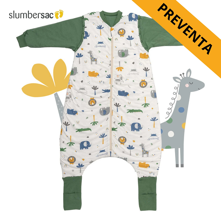 Saquito de Dormir con Pies Tog 2.5 3