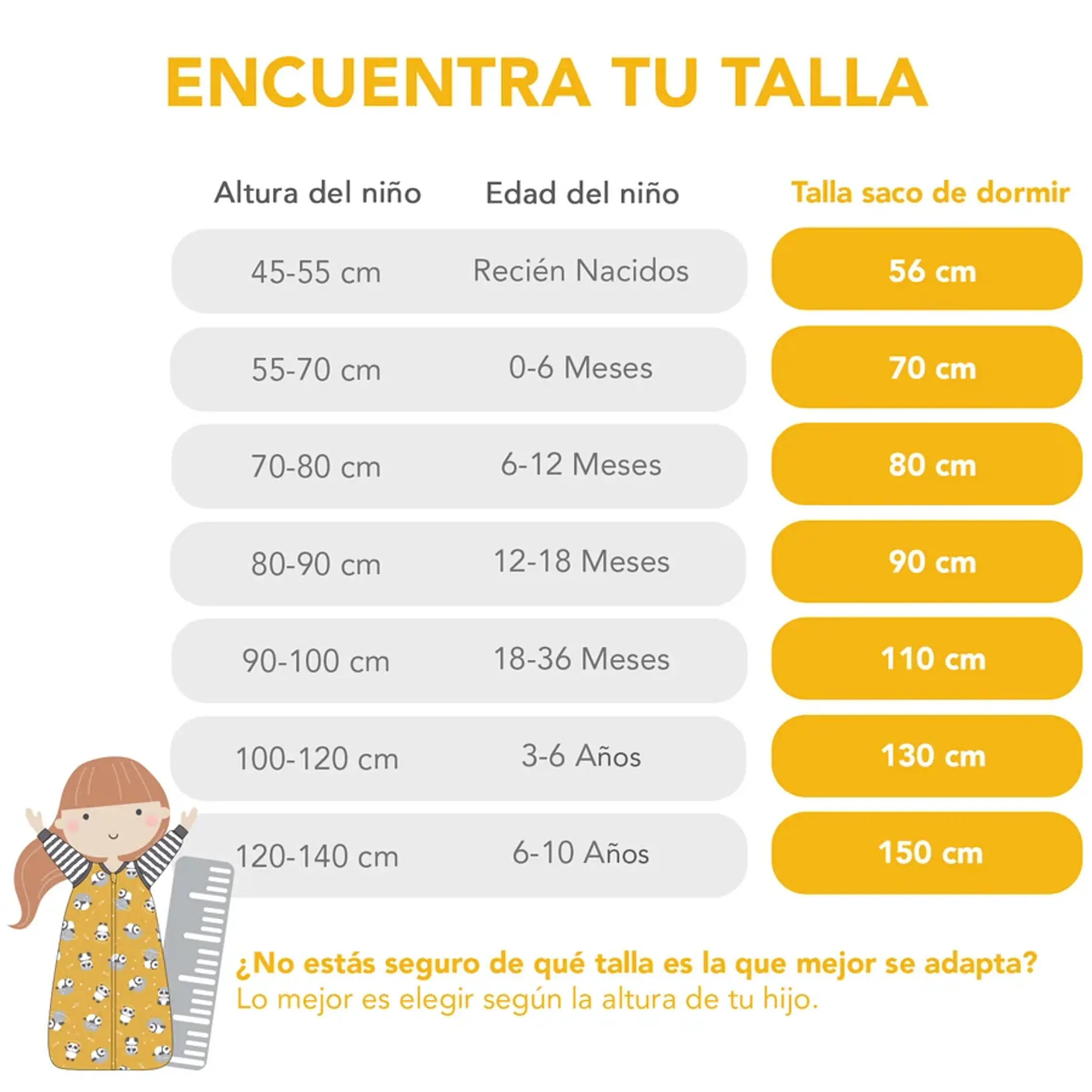 Saquito Dormir para Bebe Tog 1 115