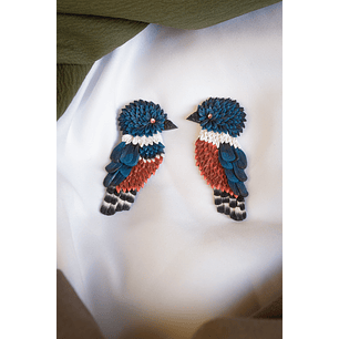 Aros Martín pescador 4 cm