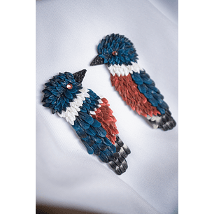 Aros Martín pescador 5 cm