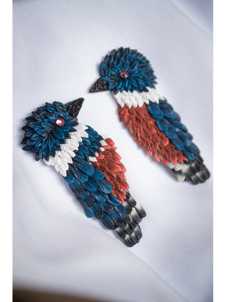 Aros Martín pescador 5 cm 1