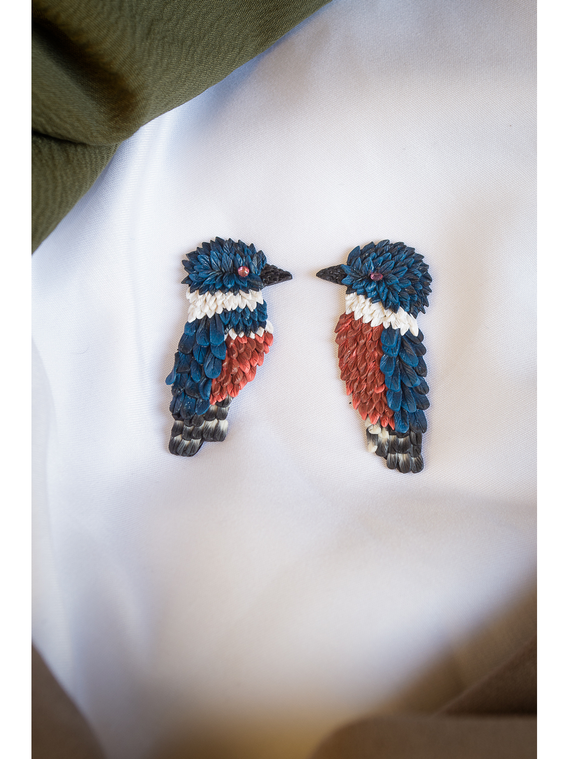 Aros Martín pescador 5 cm 3