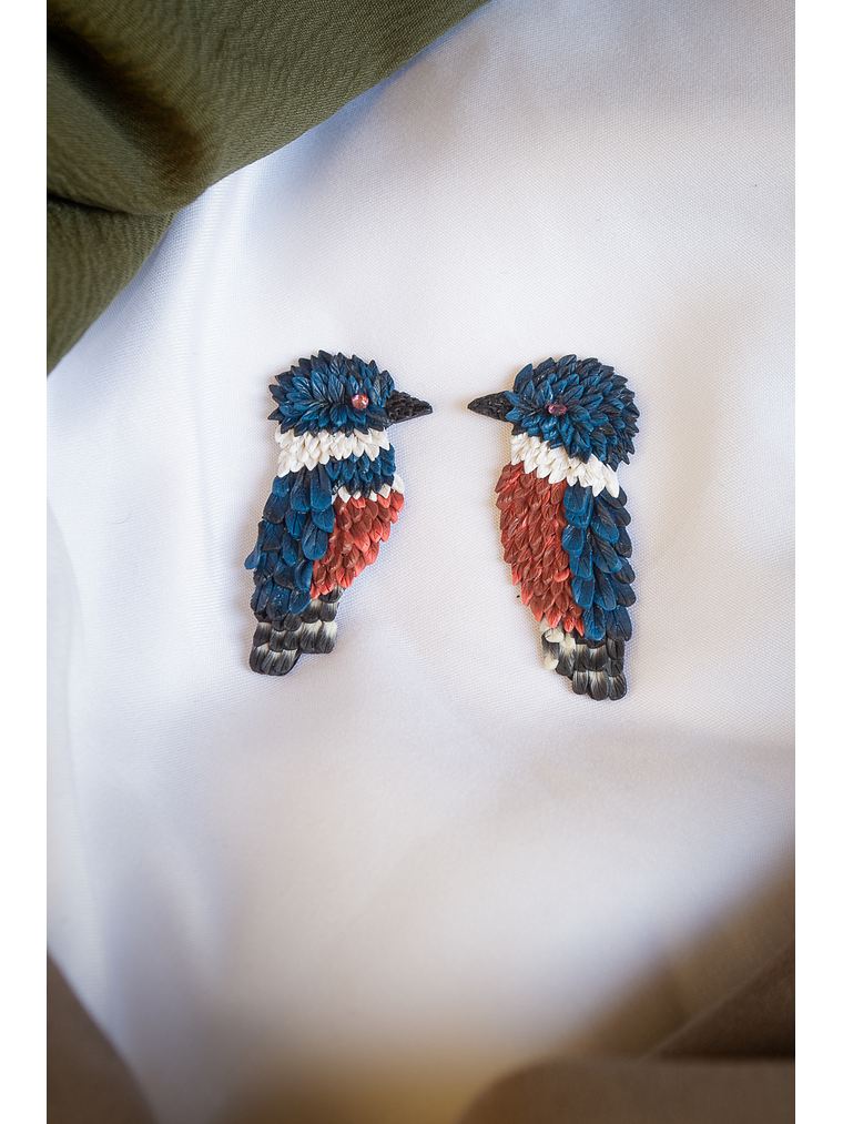 Aros Martín pescador 5 cm 3