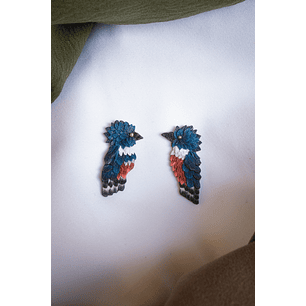 Aros Martín pescador 3 cm 