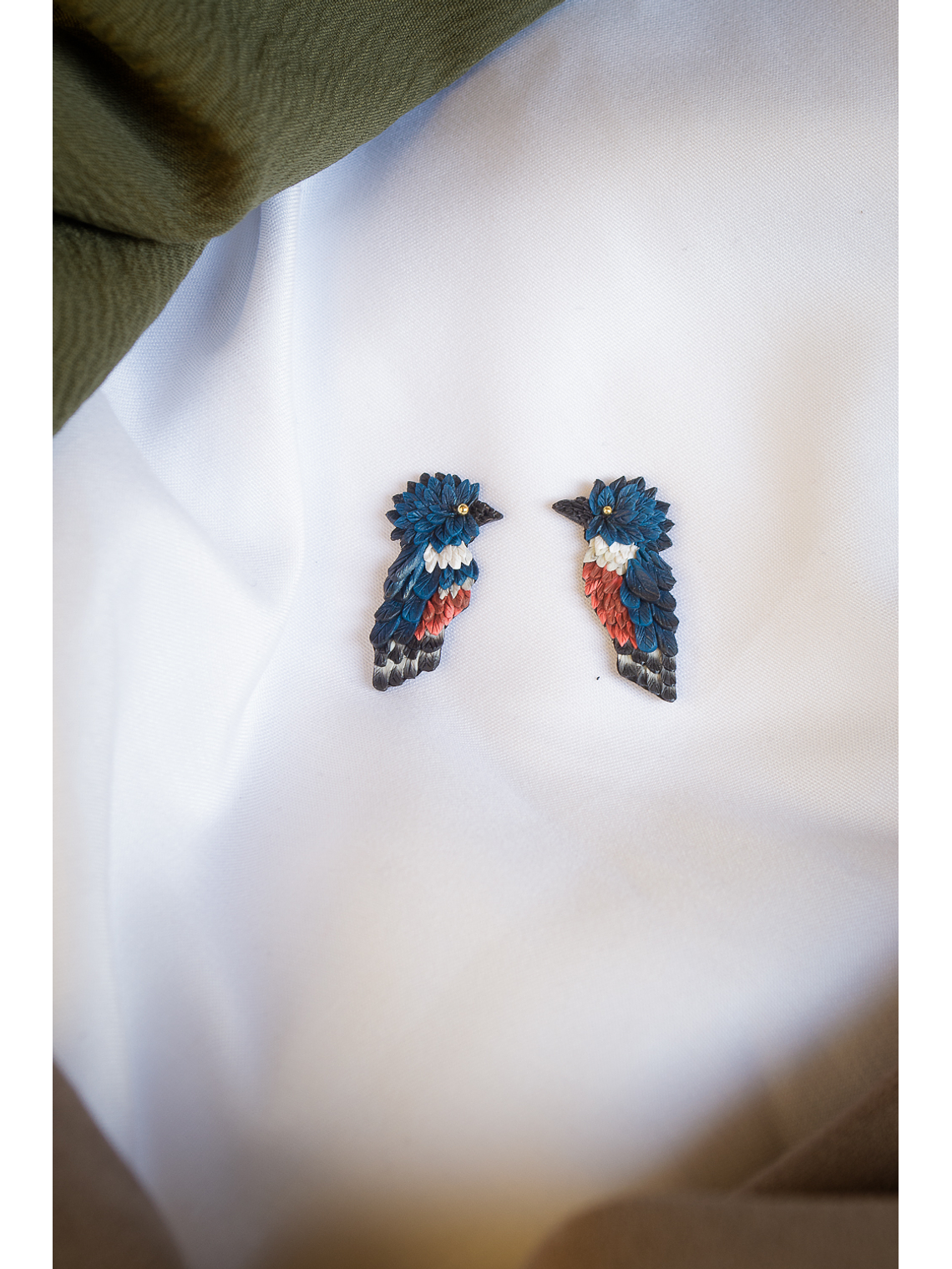 Aros Martín pescador 3 cm  2