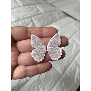 Aros alitas de mariposa 3.5 cm 