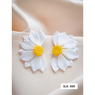 Aritos de media flor 